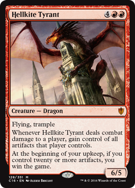 Hellkite Tyrant (Commander 2016 Edition) Medium Play