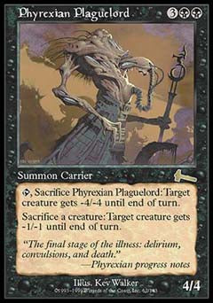 Phyrexian Plaguelord (Urza's Legacy) Medium Play