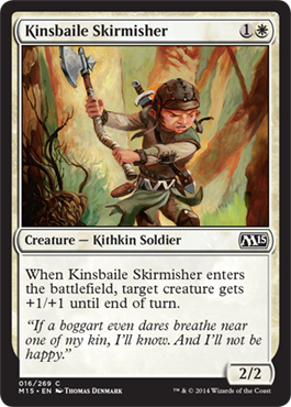 Kinsbaile Skirmisher (Magic 2015 Core Set) Medium Play