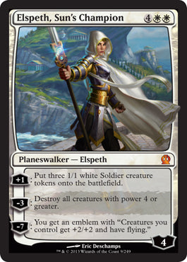 Elspeth, Sun's Champion (Theros) Light Play