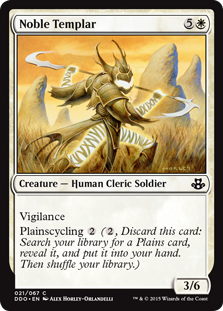 Noble Templar (Duel Decks: Kiora vs Elspeth) Near Mint