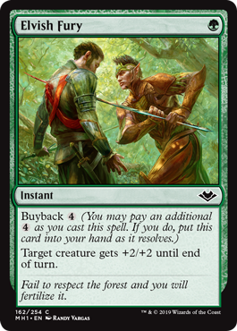 Elvish Fury (Modern Horizons) Near Mint