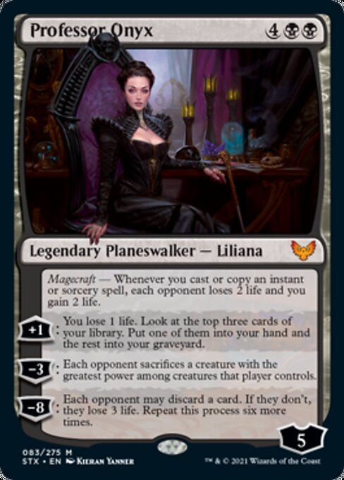 Professor Onyx (Strixhaven) Light Play
