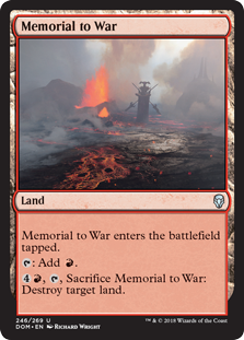 Memorial to War (Dominaria) Near Mint