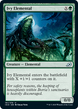 Ivy Elemental (Ikoria: Lair of Behemoths) Near Mint Foil