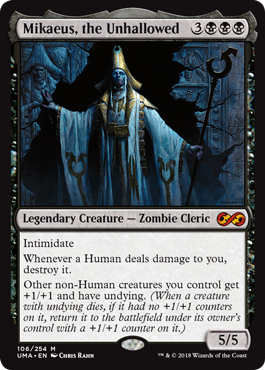 Mikaeus, the Unhallowed (Ultimate Masters) Near Mint Foil