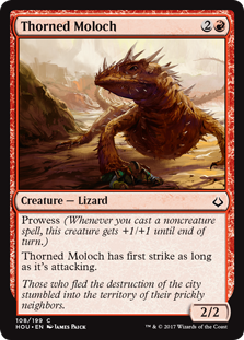 Thorned Moloch (Hour of Devastation) Near Mint