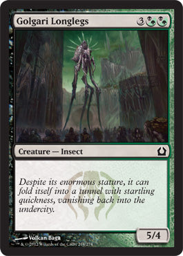 Golgari Longlegs (Return to Ravnica) Medium Play Foil