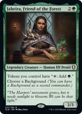 Jaheira, Friend of the Forest (Commander Legends: Battle for Baldur's Gate) Near Mint