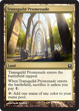 Transguild Promenade (Return to Ravnica) Light Play
