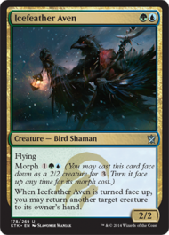 Icefeather Aven (Khans of Tarkir) Medium Play