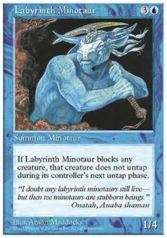 Labyrinth Minotaur (5th Edition) Near Mint