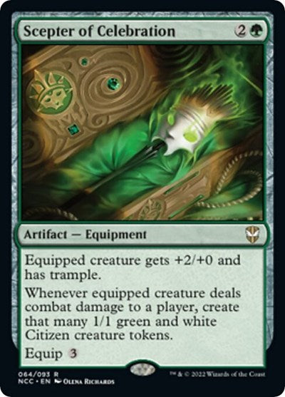 Scepter of Celebration (Commander: Streets of New Capenna) Near Mint