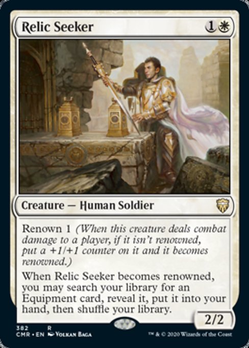 Relic Seeker (Commander 2020 Commander Legends) Light Play