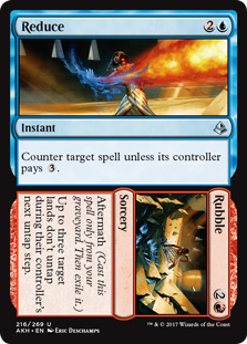 Reduce to Rubble (Amonkhet) Near Mint
