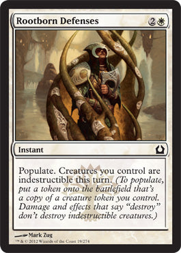 Rootborn Defenses (Return to Ravnica) Medium Play