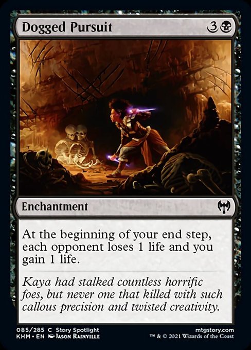 Dogged Pursuit (Kaldheim) Near Mint Foil
