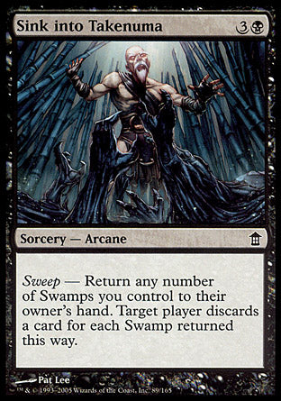 Sink into Takenuma (Saviors of Kamigawa) Medium Play
