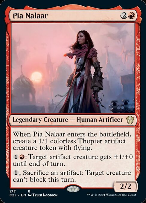 Pia Nalaar (Commander 2021 Strixhaven) Near Mint