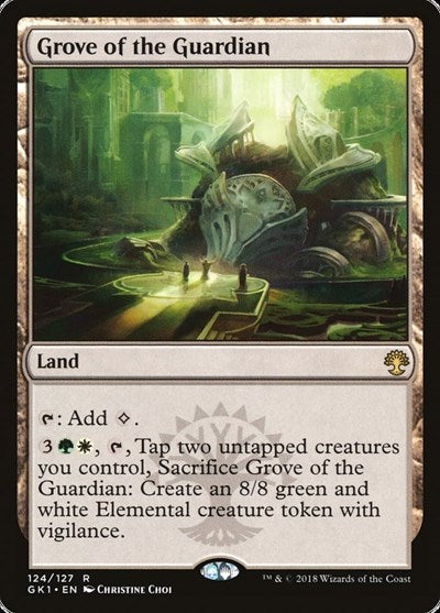 Grove of the Guardian (Guilds of Ravnica: Guild Kits) Light Play