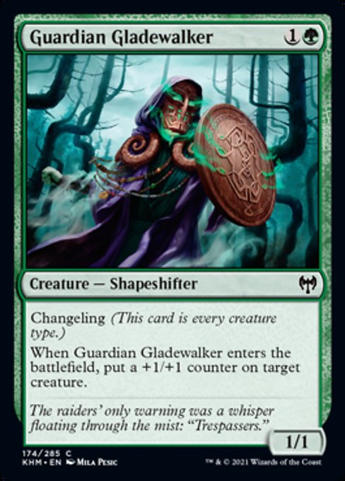 Guardian Gladewalker (Kaldheim) Medium Play
