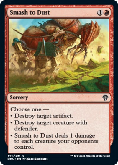 Smash to Dust (Dominaria United) Near Mint Foil