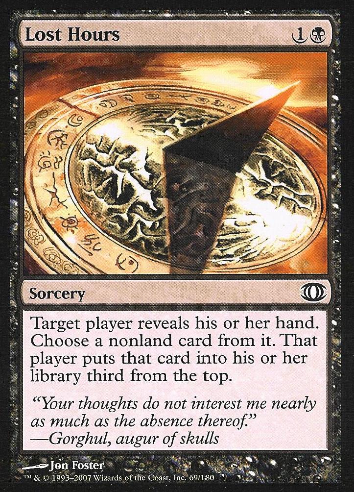 Lost Hours (Futuresight) Medium Play