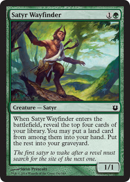 Satyr Wayfinder (Born of the Gods) Near Mint