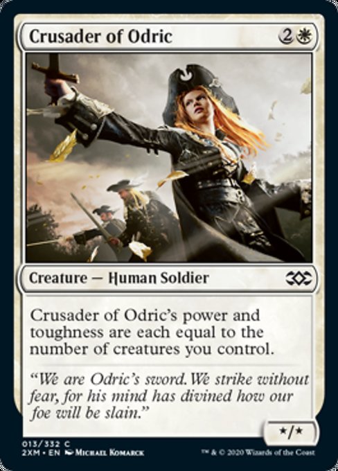 Crusader of Odric (Double Masters) Near Mint Foil