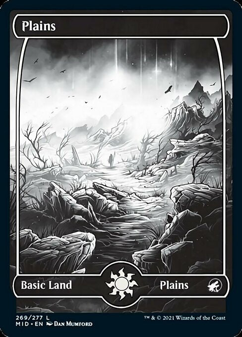 Plains (269) (Innistrad: Midnight Hunt) Near Mint Foil