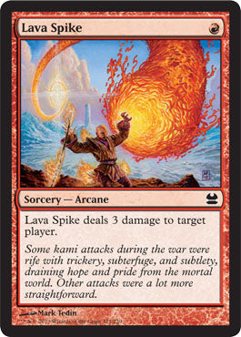 Lava Spike (Modern Masters) Light Play