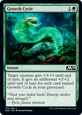 Growth Cycle (Magic 2020 Core Set) Near Mint