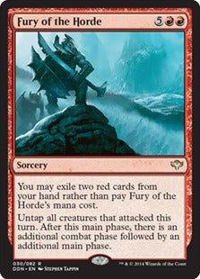 Fury of the Horde (Duel Decks: Speed vs Cunning) Near Mint