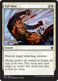Kill Shot (Khans of Tarkir) Near Mint Foil