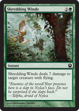 Shredding Winds (Theros) Medium Play
