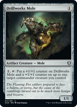 Drillworks Mole (Commander Legends: Battle for Baldur's Gate) Near Mint
