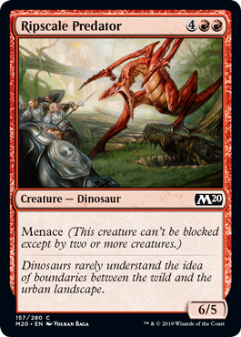 Ripscale Predator (Magic 2020 Core Set) Near Mint