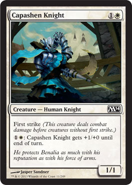 Capashen Knight (Magic 2014 Core Set) Near Mint