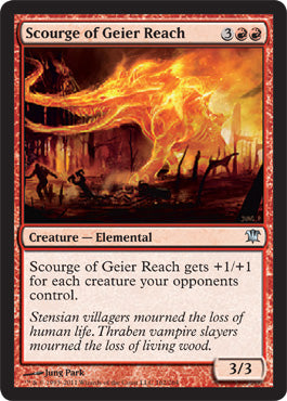 Scourge of Geier Reach (Innistrad) Medium Play