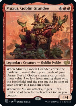 Muxus, Goblin Grandee (Jumpstart 2022) Near Mint