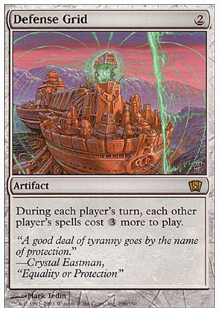 Defense Grid (8th Edition) Light Play Foil