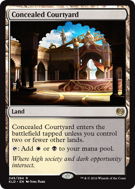 Concealed Courtyard (Kaladesh) Near Mint Foil