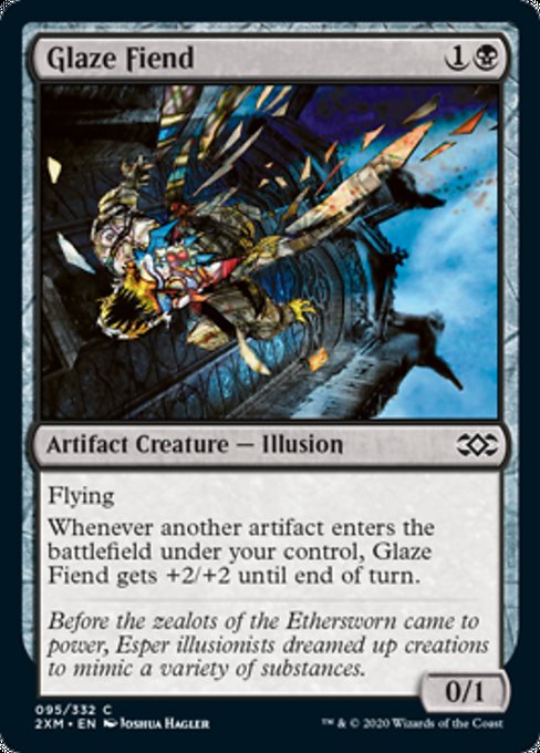Glaze Fiend (Double Masters) Near Mint Foil