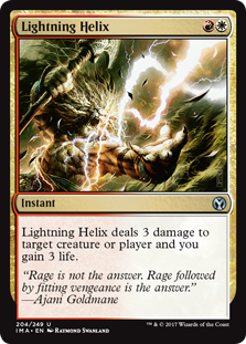 Lightning Helix (Iconic Masters) Near Mint Foil