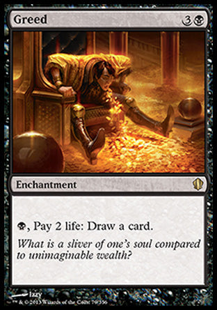 Greed (Commander 2013 Edition) Medium Play