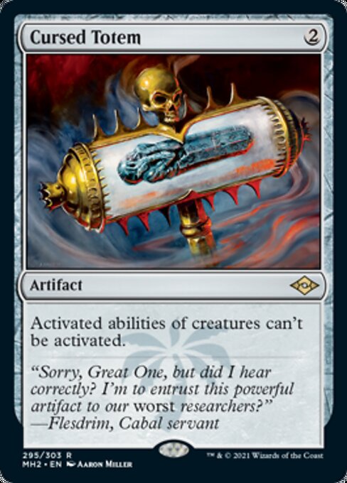 Cursed Totem (Modern Horizons 2) Near Mint