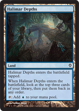 Halimar Depths (Worldwake) Light Play Foil