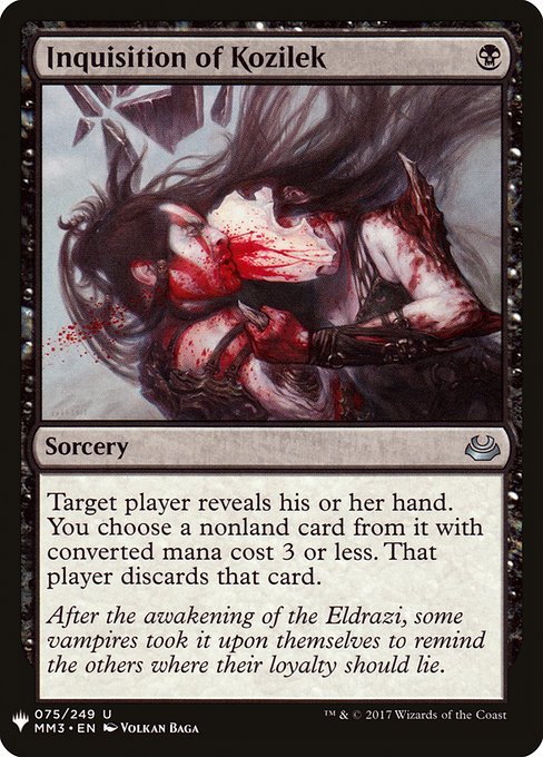 Inquisition of Kozilek (Mystery Booster) Near Mint