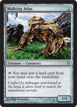 Walking Atlas (Worldwake) Near Mint