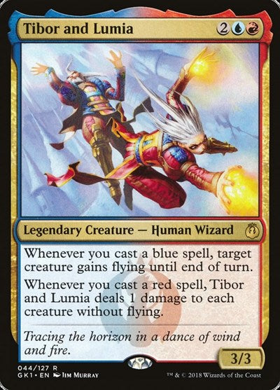 Tibor and Lumia (Guilds of Ravnica: Guild Kits) Light Play